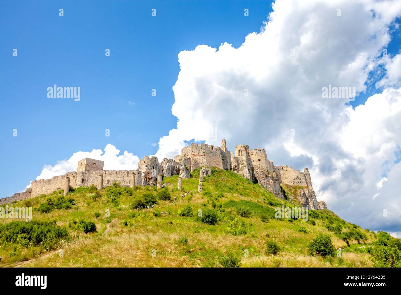 Zipser Castle, Slovakia, Stock Photo