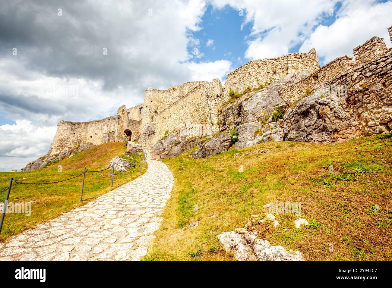 Zipser Castle, Slovakia, Stock Photo