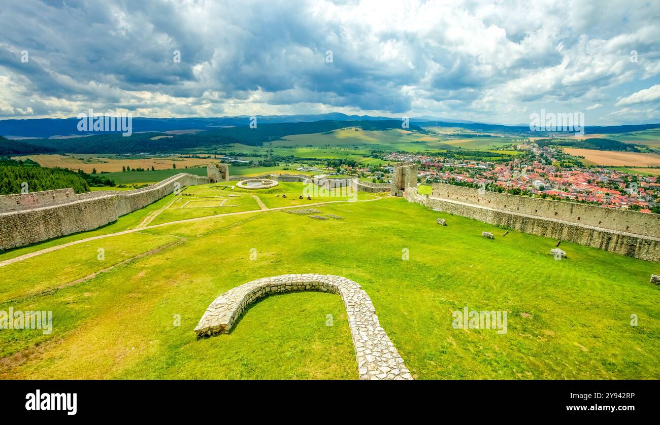 Zipser Castle, Slovakia, Stock Photo