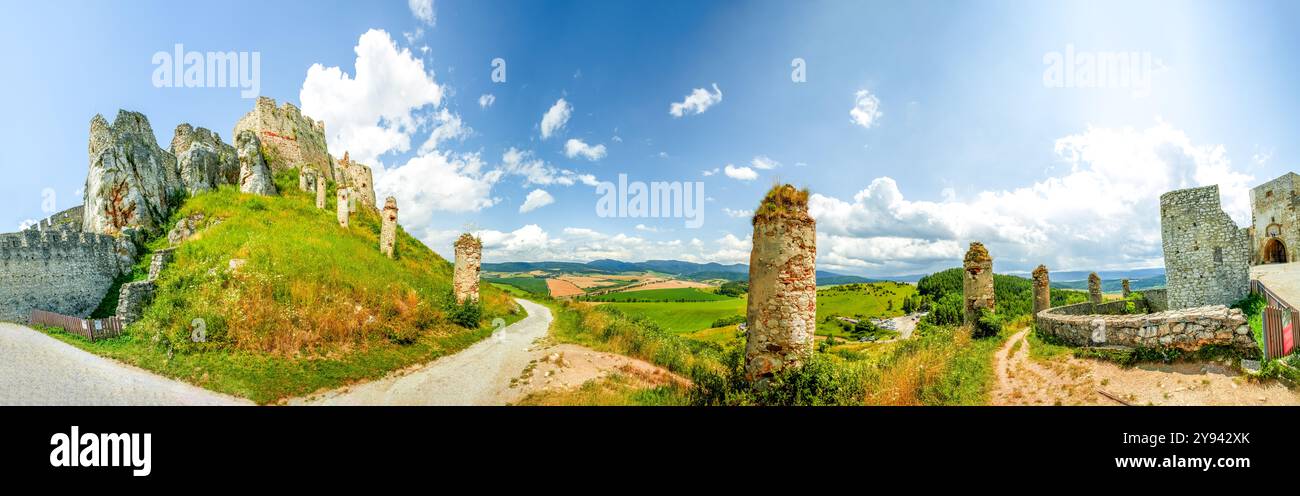Zipser Castle, Slovakia, Stock Photo
