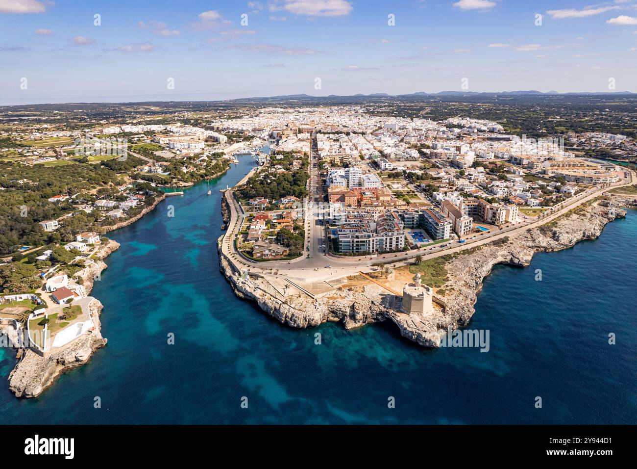 Aerial night drone footage showing hi-res stock photography and images ...