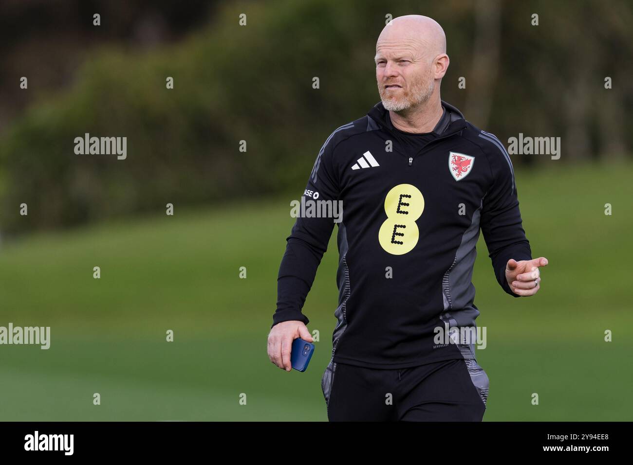 PONTYCLUN WALES 07 OCTOBER 2024 Wales Physiotherapist Sean 
