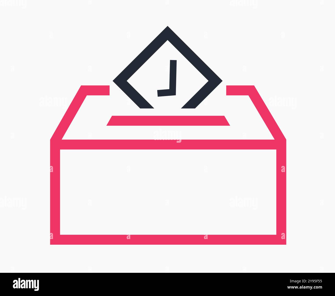 Right choice vote and choosing correct option illustration Stock Vector ...