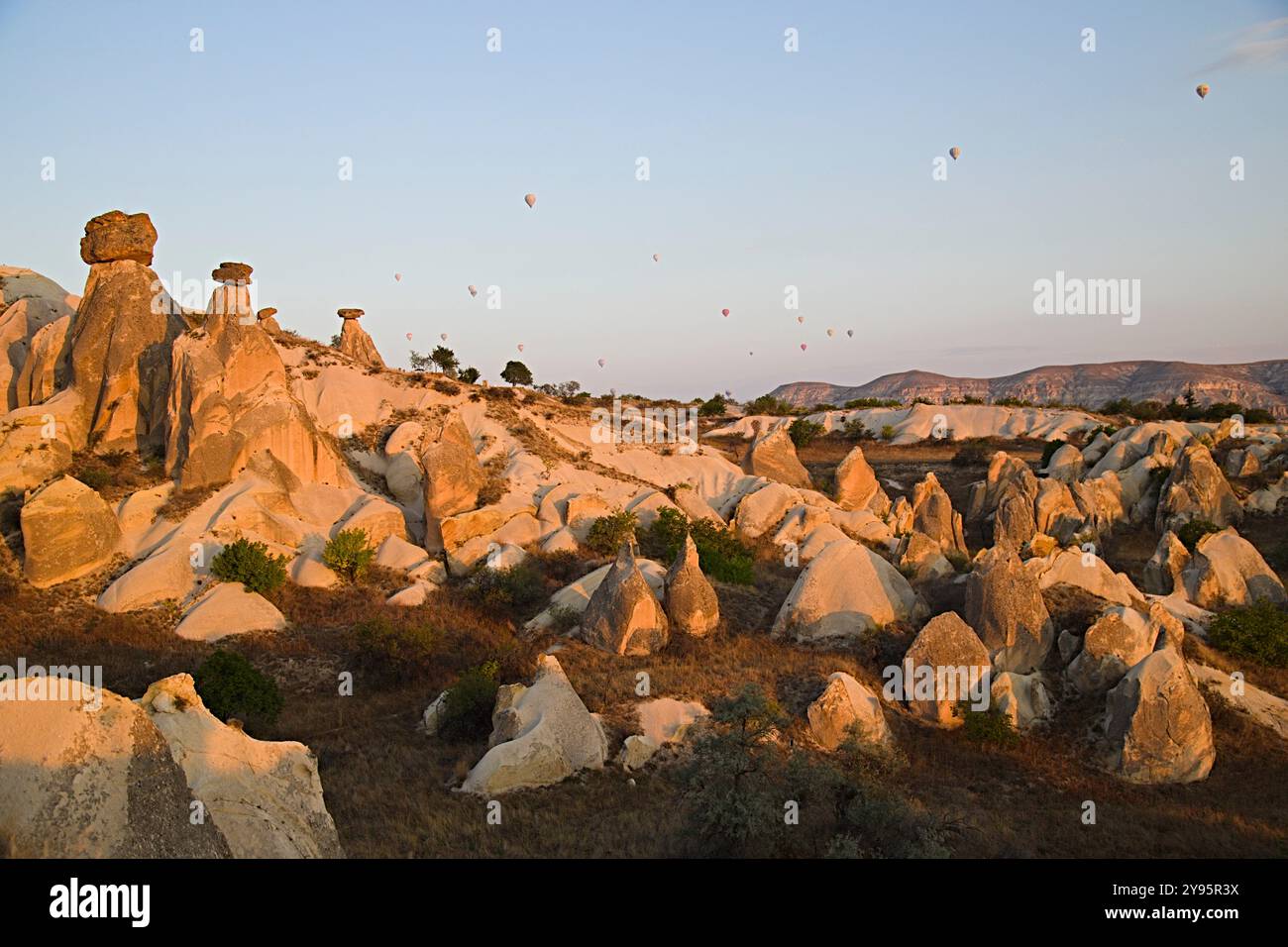 Three fairy chimneys hi-res stock photography and images - Alamy