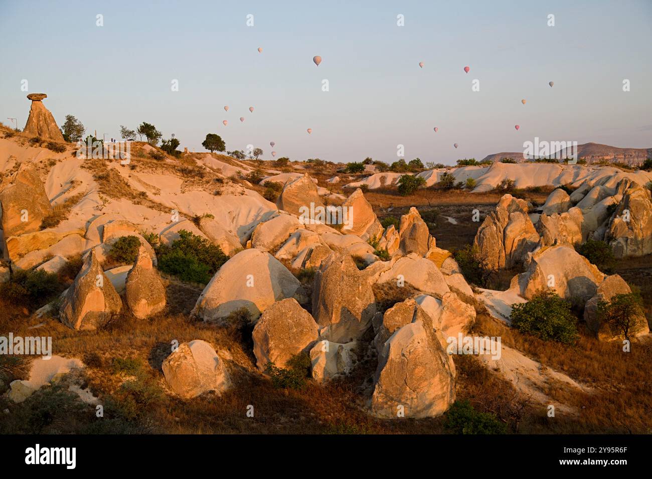 Three fairy chimneys hi-res stock photography and images - Alamy