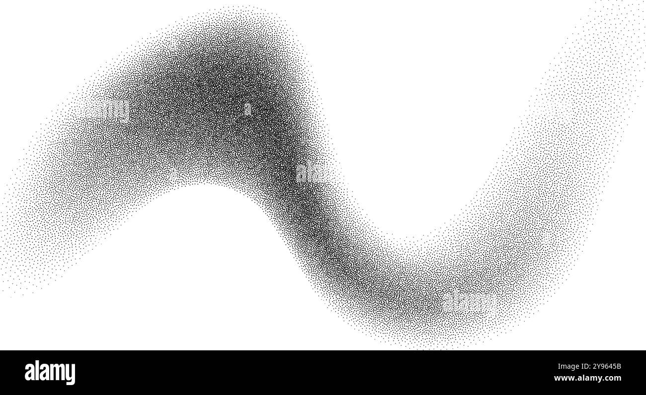 Dotwork abstract background, black grain texture, Abstract stipple sand ...
