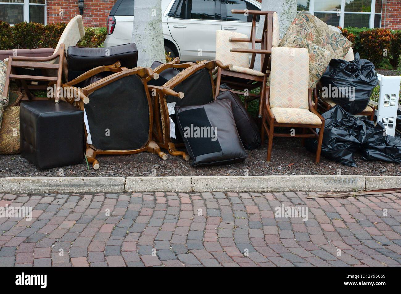 Trash pickup after a hurricane hires stock photography and images Alamy