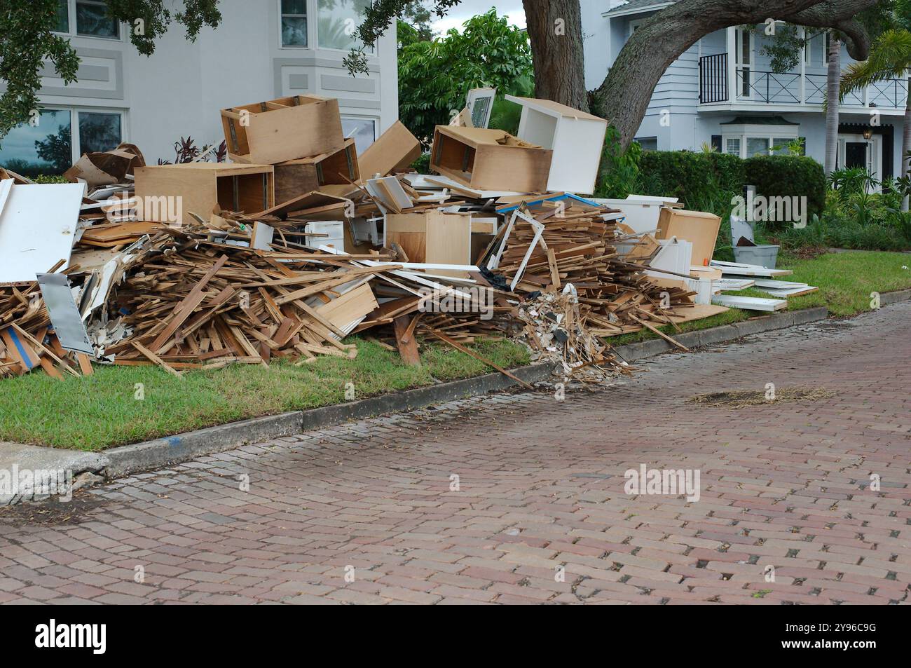 Trash pickup after a hurricane hires stock photography and images Alamy
