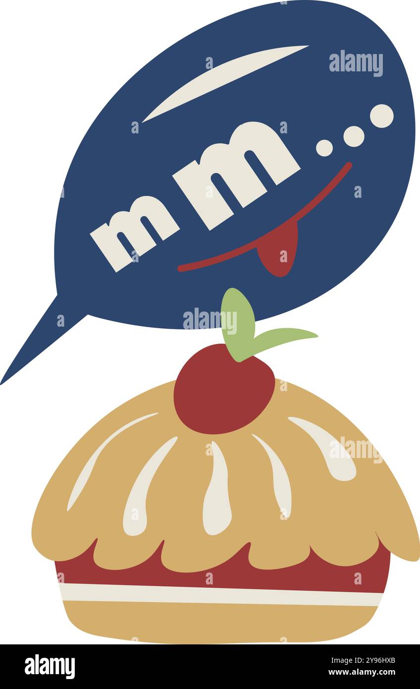 Mmm mmm mmm Stock Vector Images - Alamy