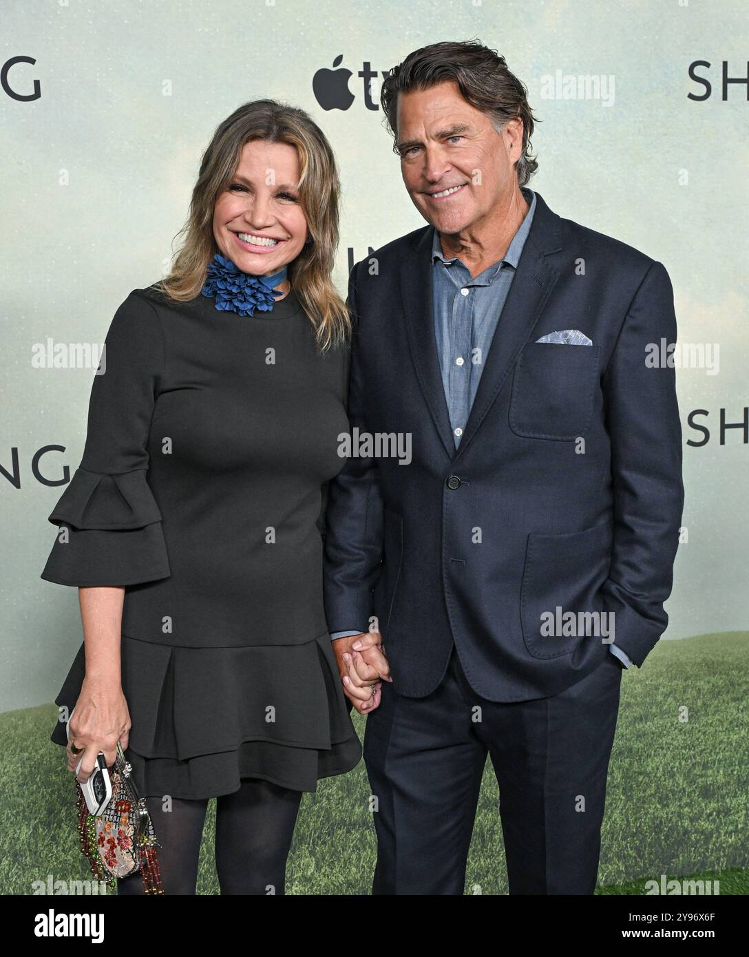 West Hollywood, USA. 08th Oct, 2024. Gigi Rice and Ted McGinley ...