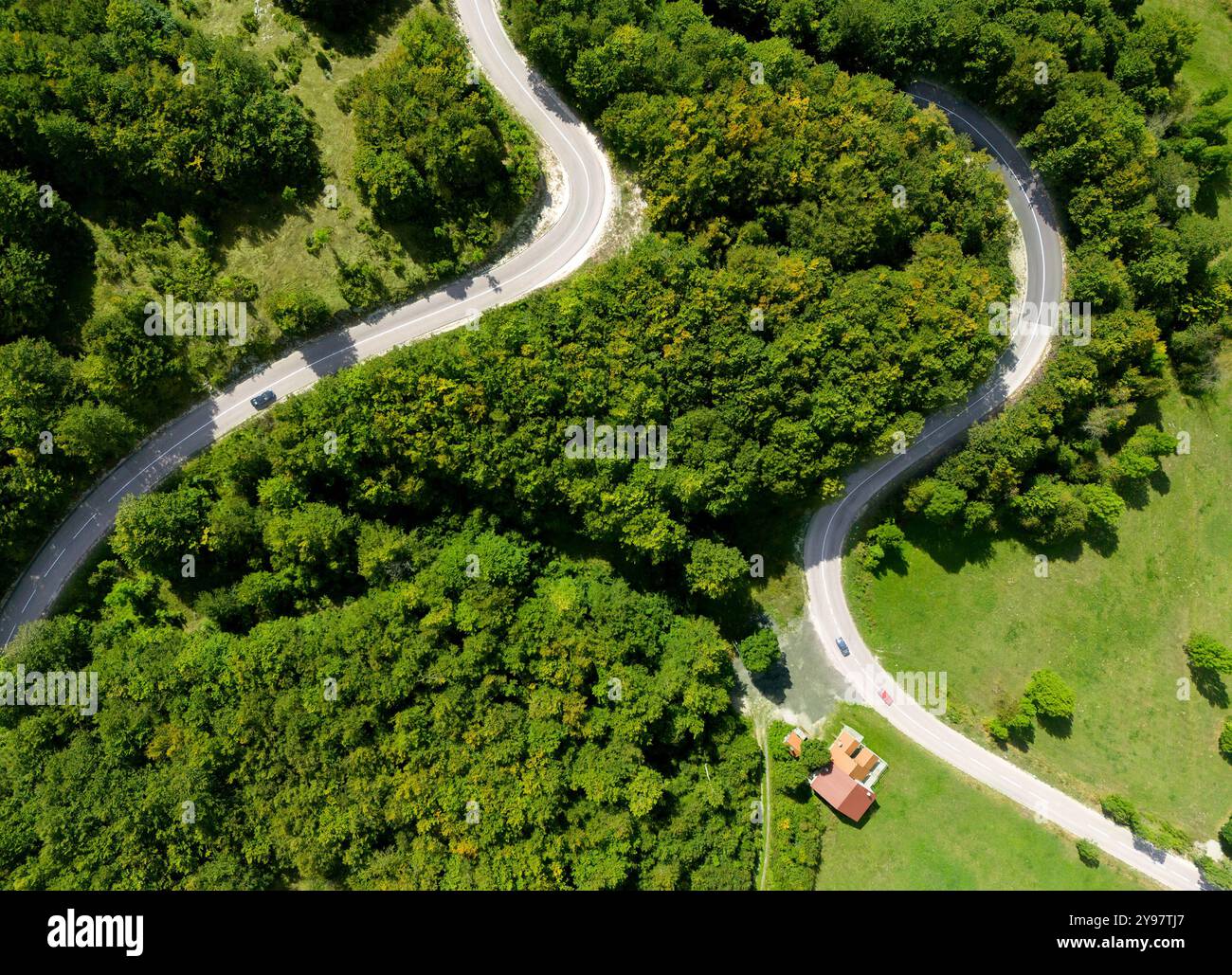 Aerial scenery top view rest hi-res stock photography and images - Alamy