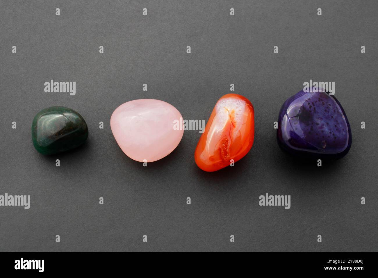 Quartz stones that channel energy Stock Photo - Alamy