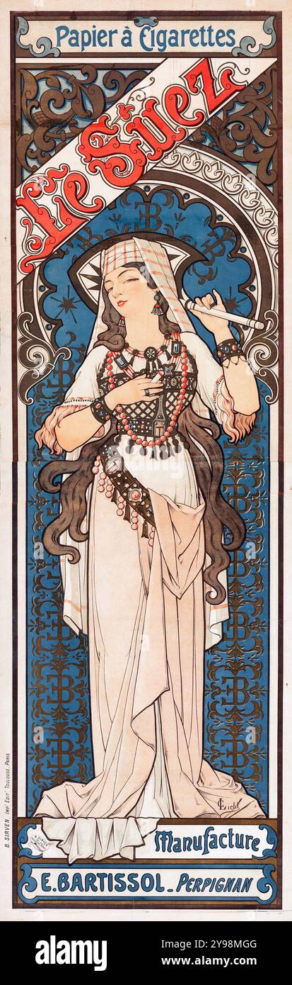 Cigarette ad 1900s hi-res stock photography and images