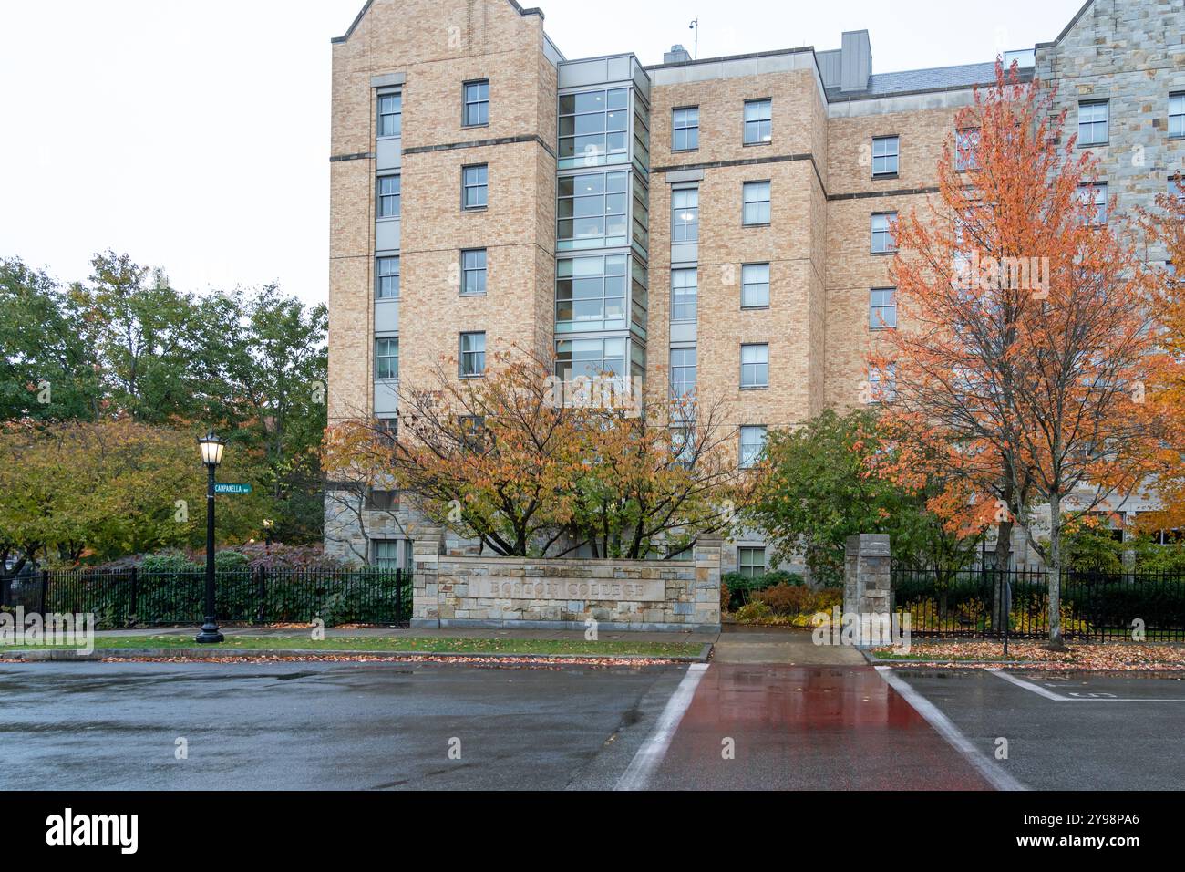 Boston College campus in Chestnut Hill, Massachusetts, USA Stock Photo