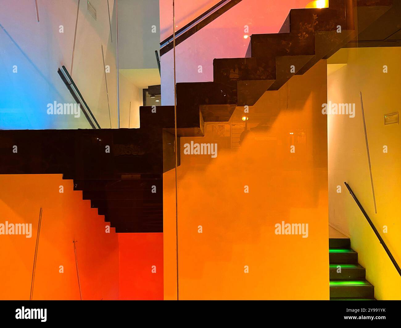 Stairs composition. - Smartphone Captured Stock Image