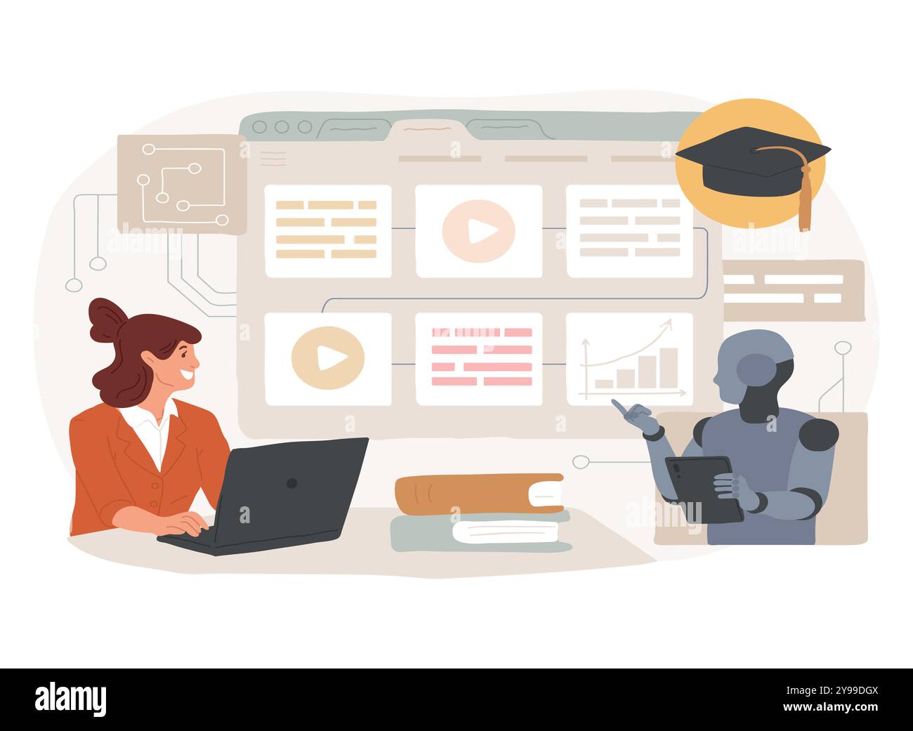 Learning styles illustration hi-res stock photography and images - Alamy