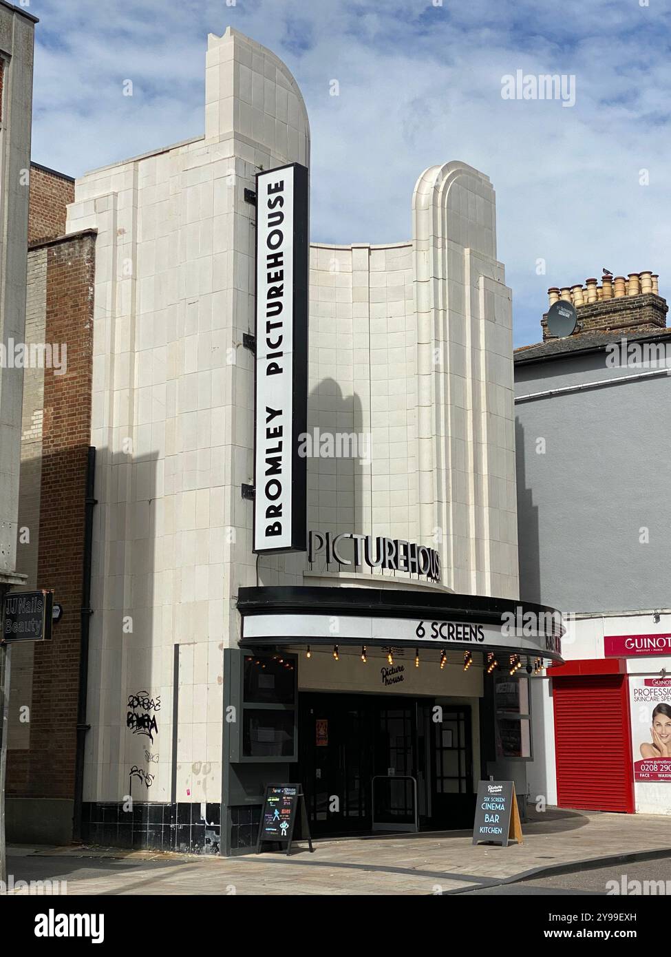 Bromley Picturehouse art deco cinema, Bromley, Kent - Smartphone Captured Stock Image