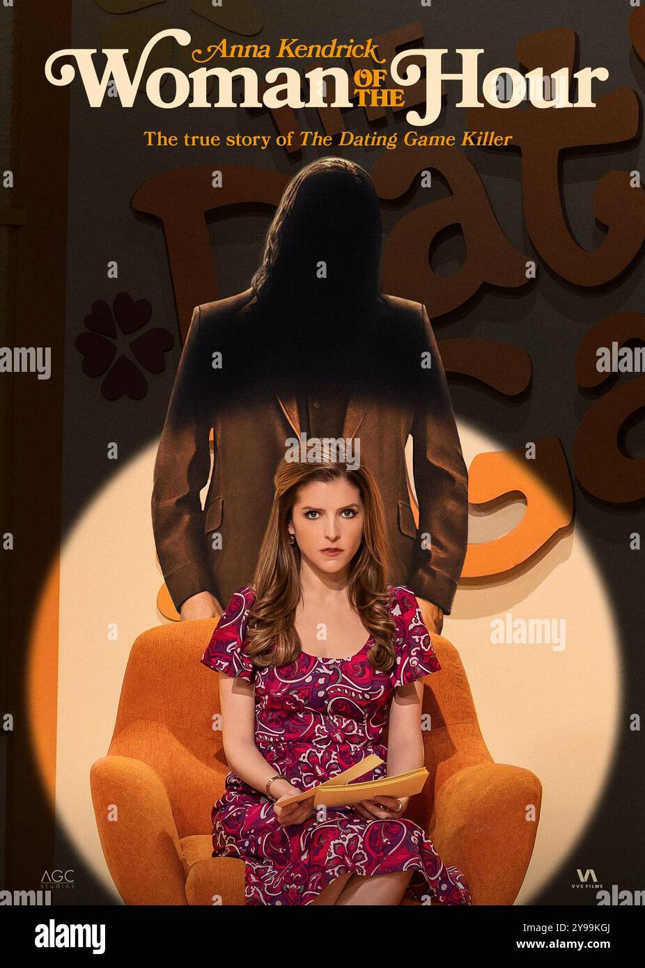 Woman of the Hour movie poster Anna Kendrick & Daniel Zovatto Stock ...