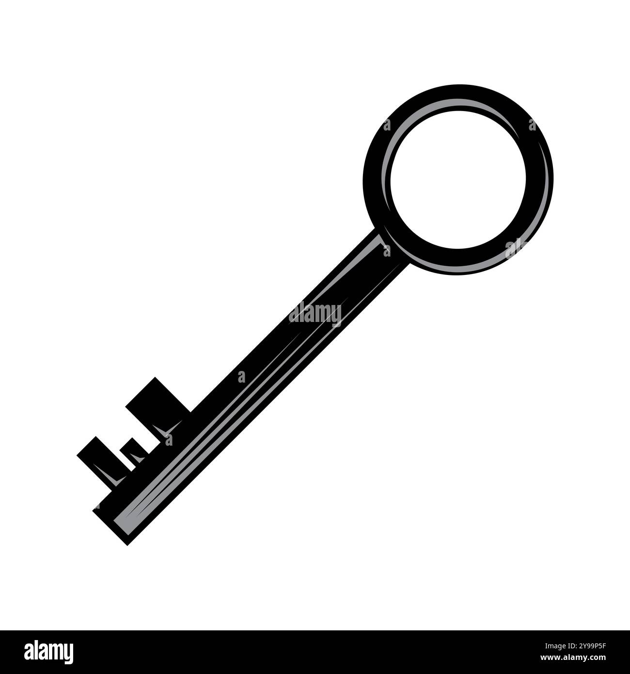 Secured gate Stock Vector Images - Alamy