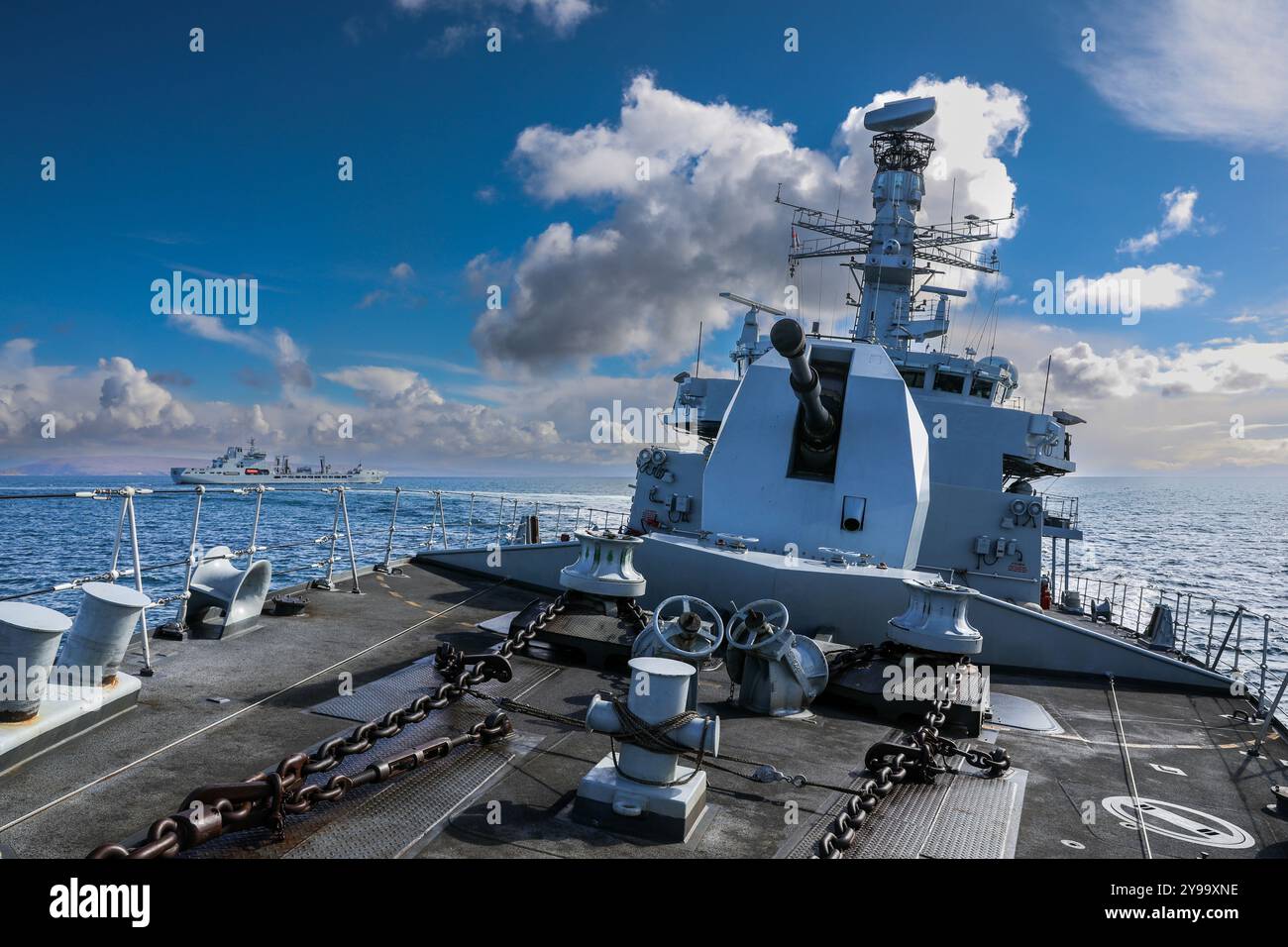 Hms Montrose A Type 23 Frigate Which Commissioned In 1994 Serving With