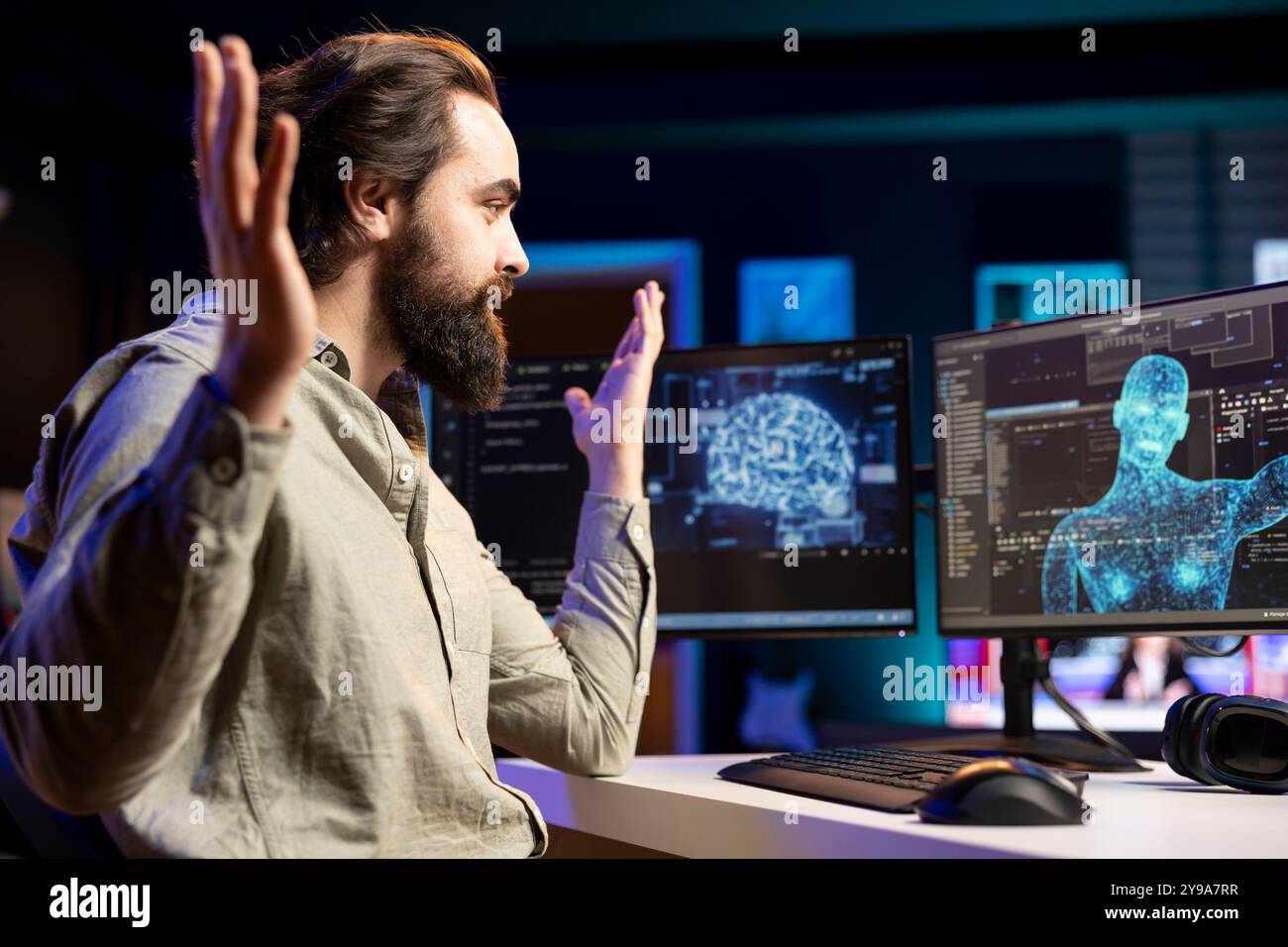 Turing test ai human hi-res stock photography and images - Alamy