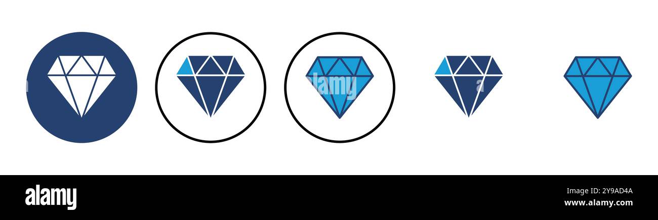 Diamond icon vector. diamond gems vector icon Stock Vector Image & Art ...