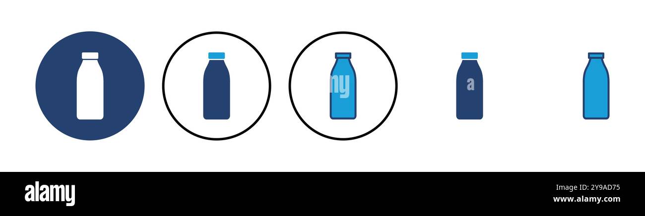 Bottle icon vector. bottle vector icon Stock Vector