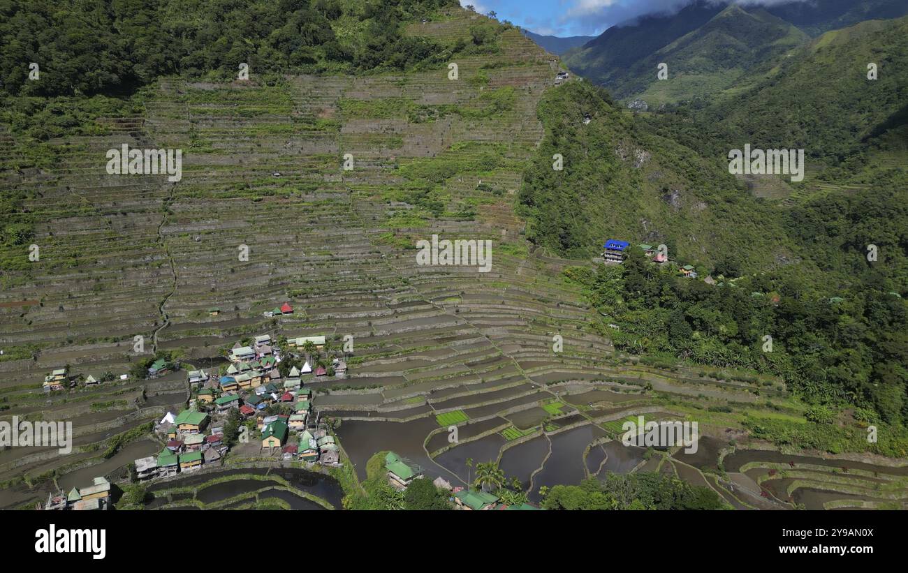Picturesque rice terraces hi-res stock photography and images - Alamy