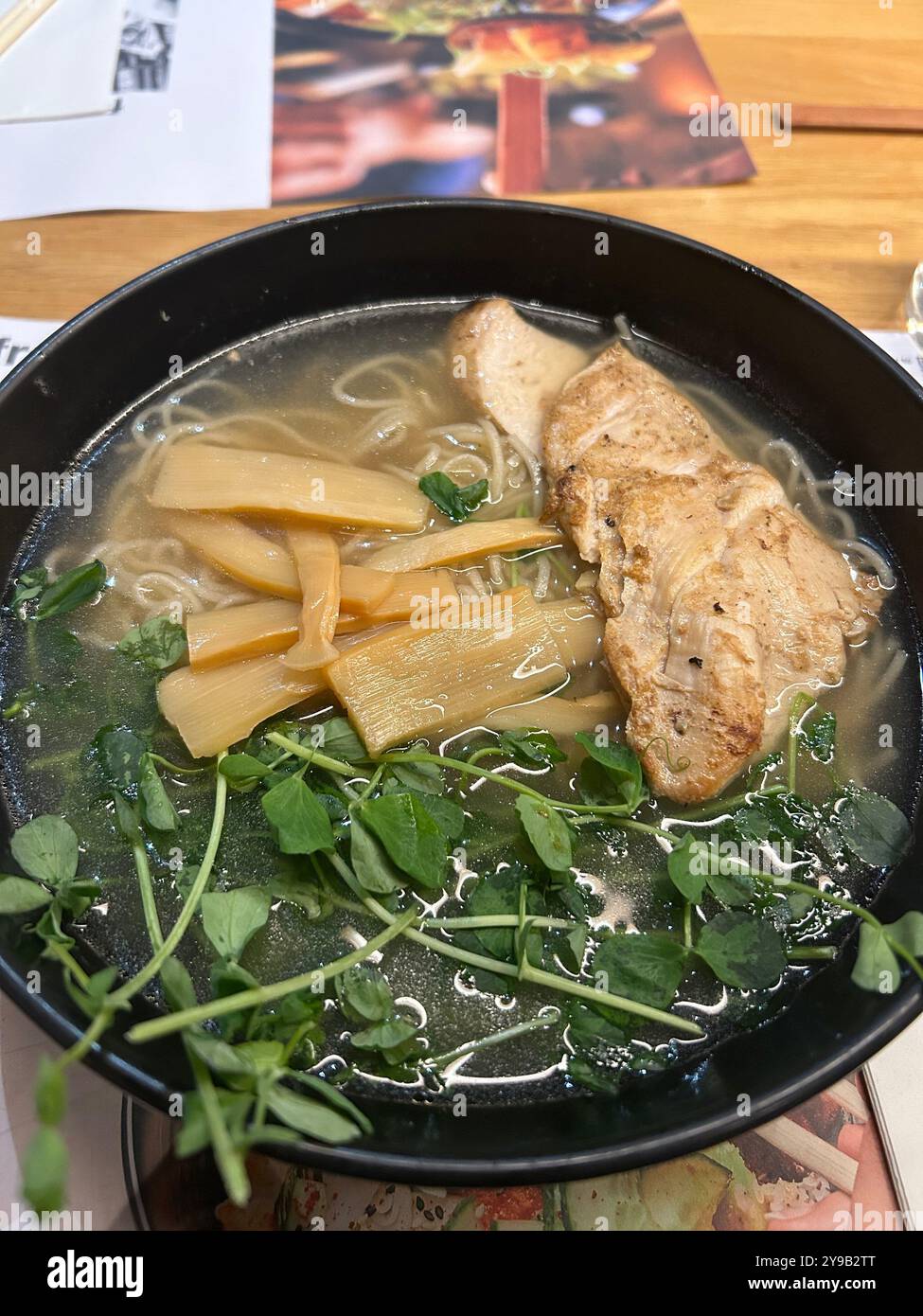 Food in London - Smartphone Captured Stock Image