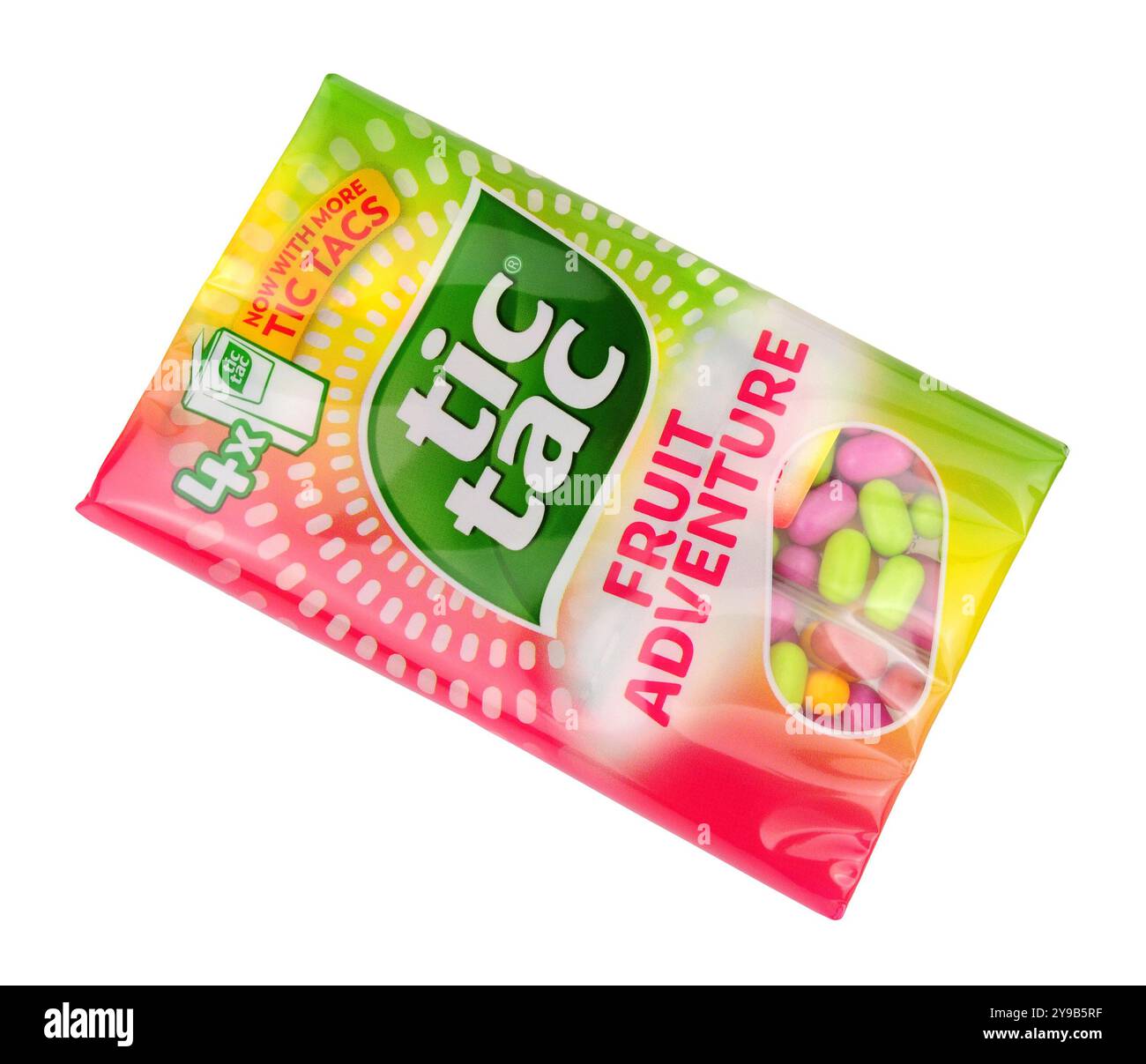 Tic Tac fruit adventure flavour candy drops multi pack containing