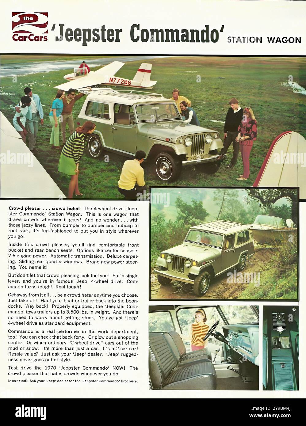 1970 jeepster commando hi-res stock photography and images - Alamy