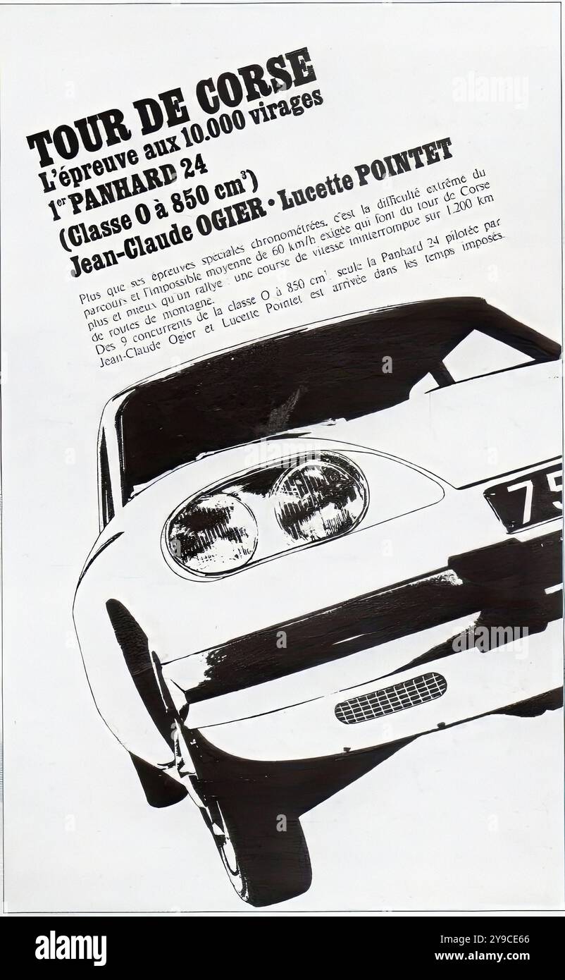 Tron TRK055 - Abarth 2000 T Proto Spider - Tour De Corse 1965 #112 - 1/43 Neuve