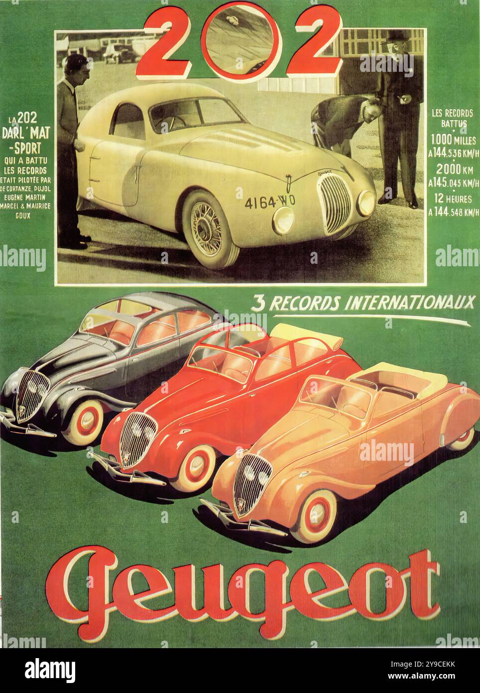 Peugeot 302 darl'mat Banque de photographies et d’images à haute