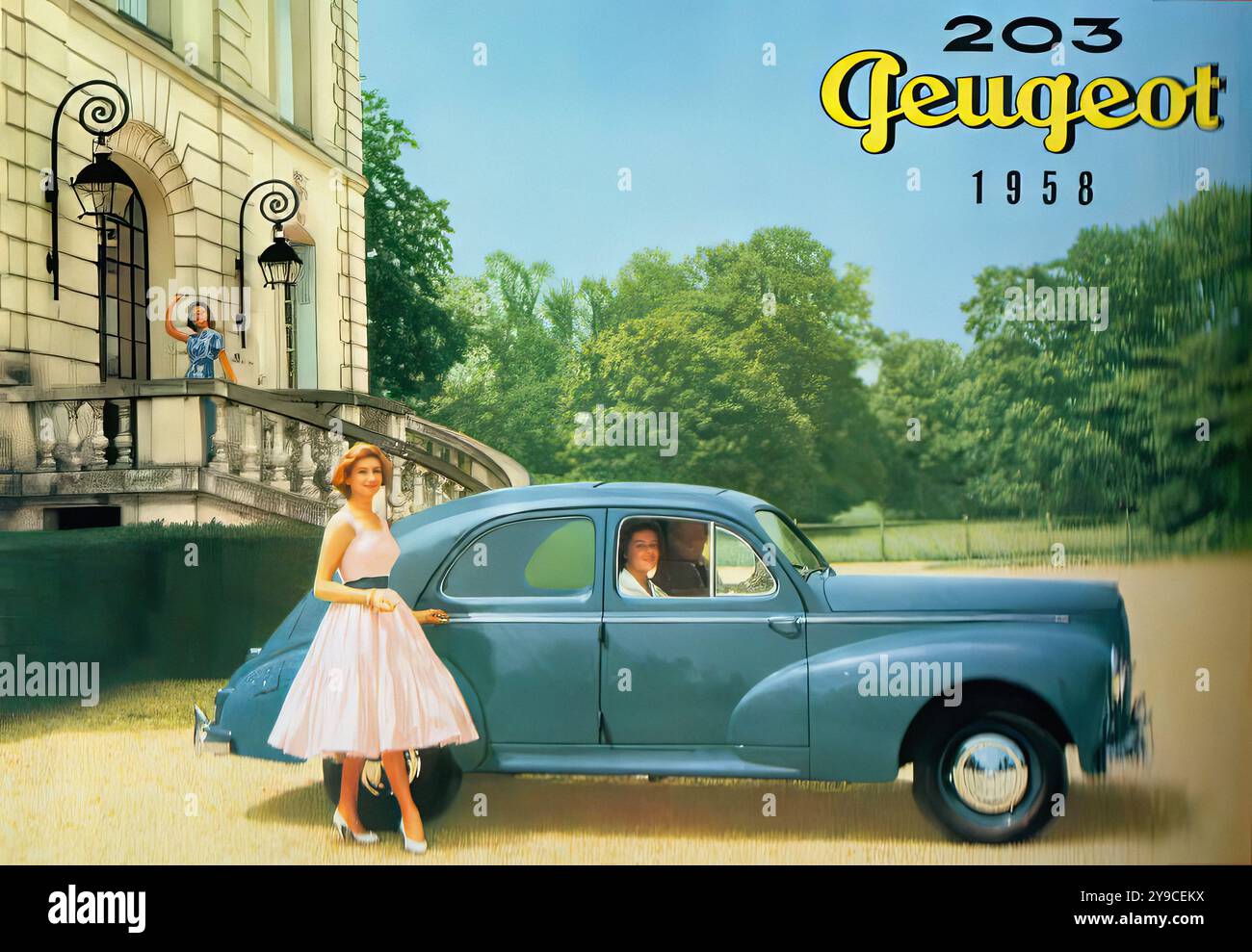 Peugeot 203 car hi-res stock photography and images - Alamy