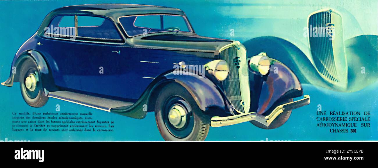 Peugeot 301 Coach découvrable (1934