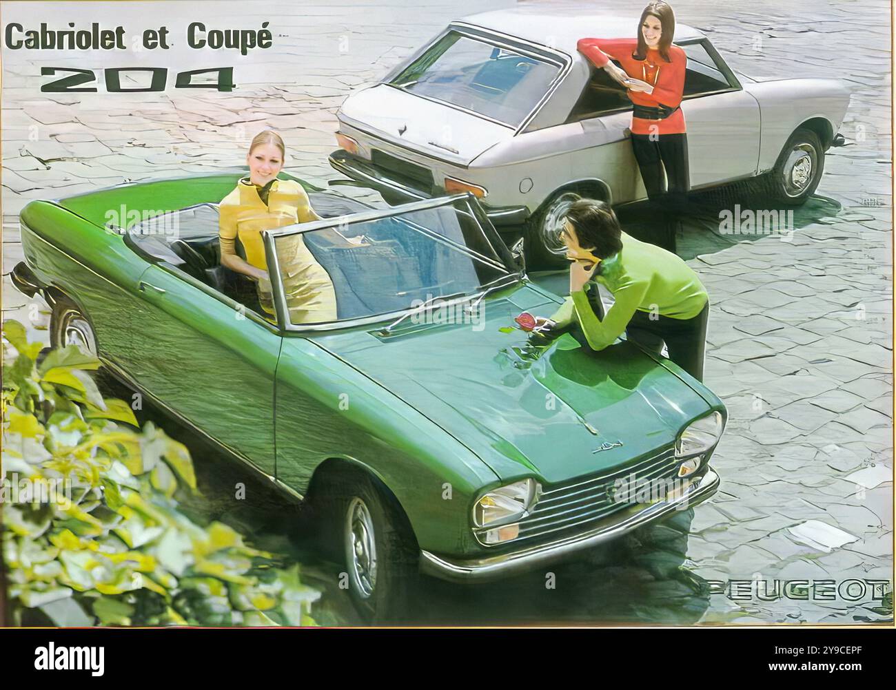 PHOTO DE PRESSE TALBOT SAMBA CABRIOLET Septembre 1982 E101