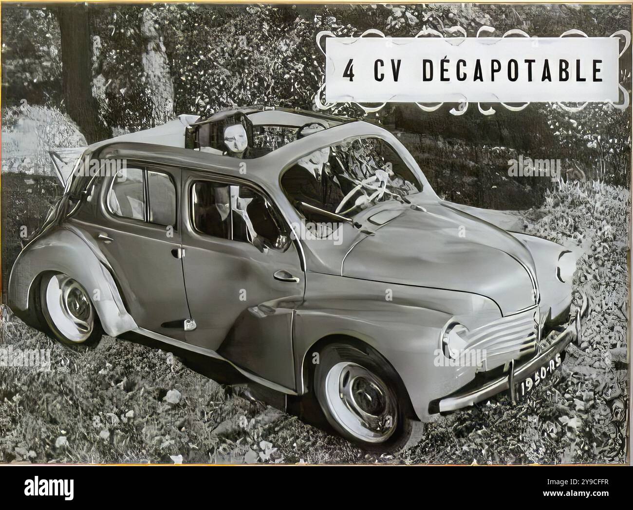 Renault car 1950 hi-res stock photography and images - Alamy