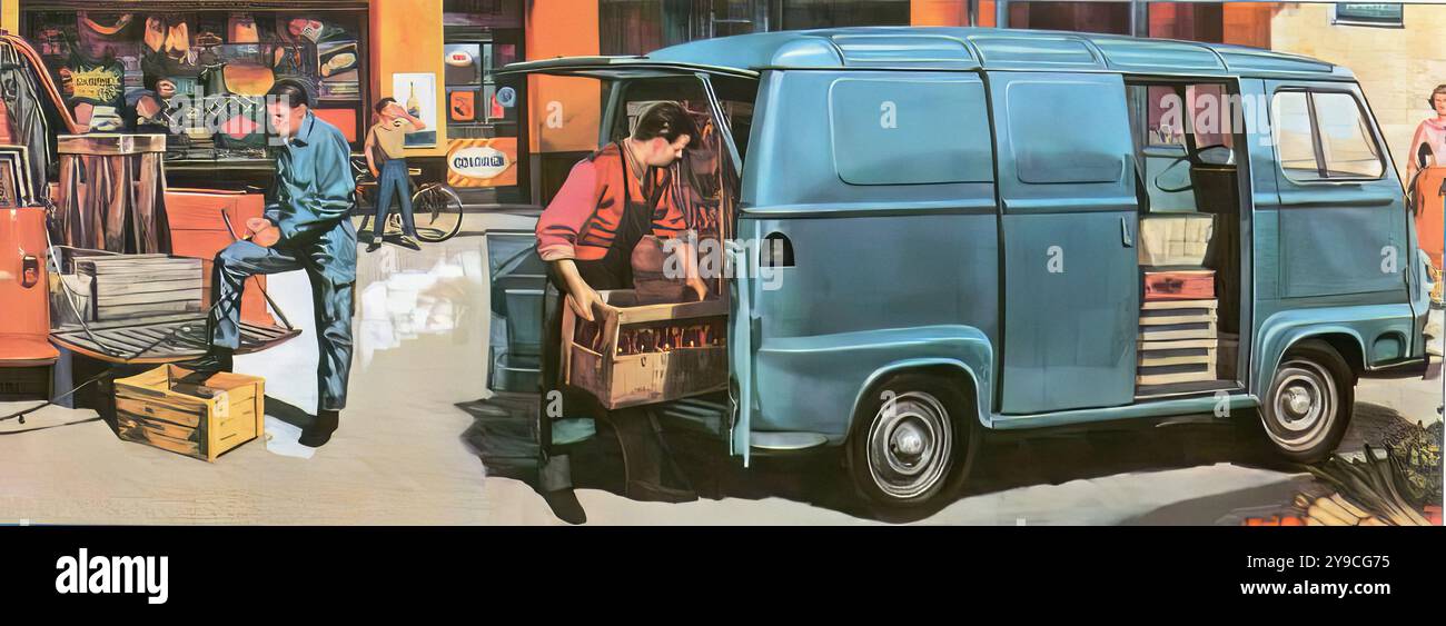 RENAULT ESTAFETTE ASSISTANCE Renault 1974 OT970 1/18 Neuve Otto