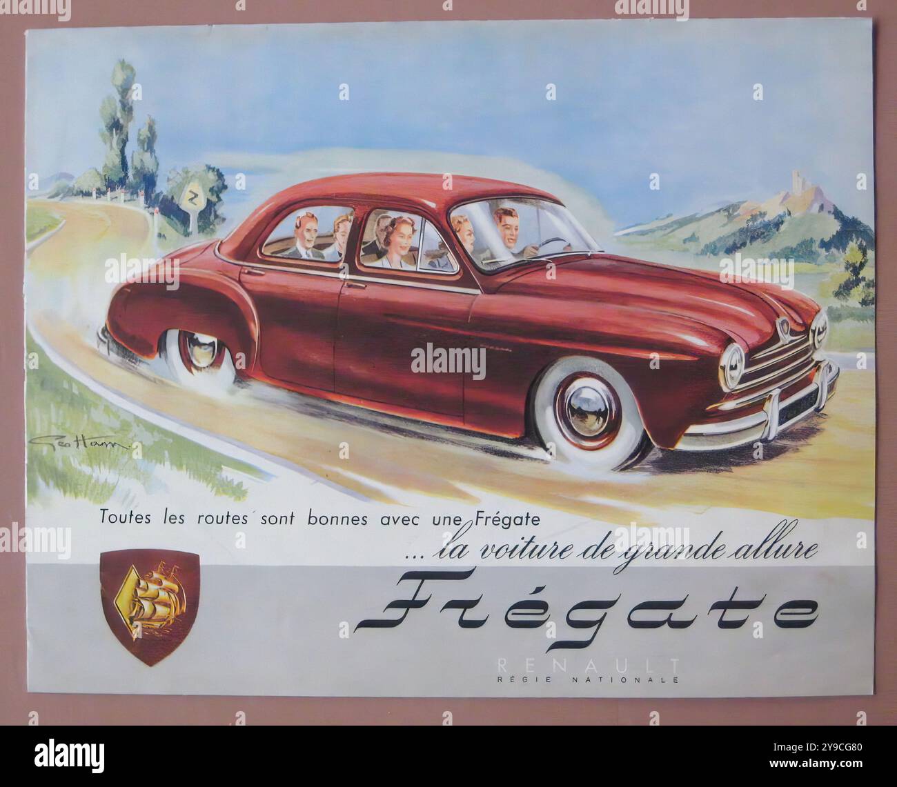 Solido Mosquitos N°153 – Renault Frégate Gris Clair – Miniature 1/55