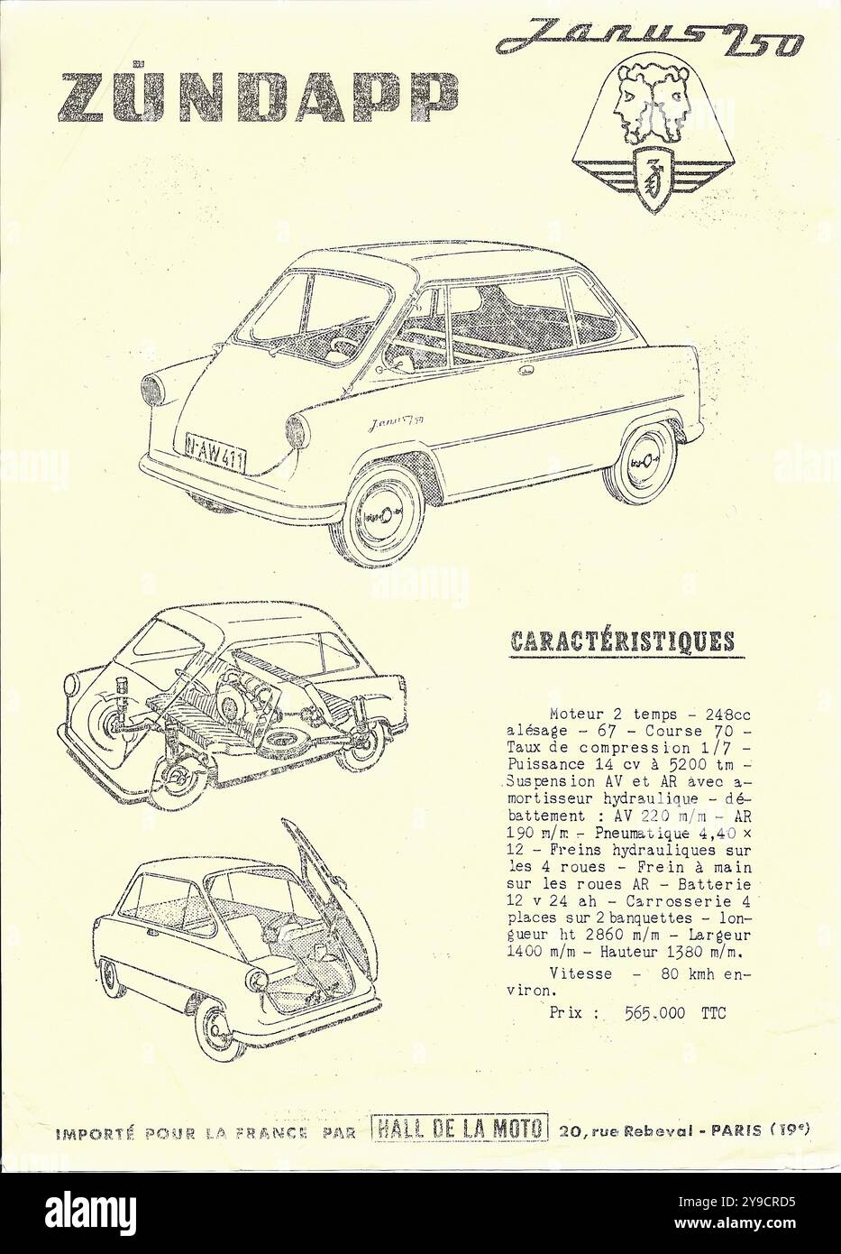 Zündapp janus hi-res stock photography and images - Alamy