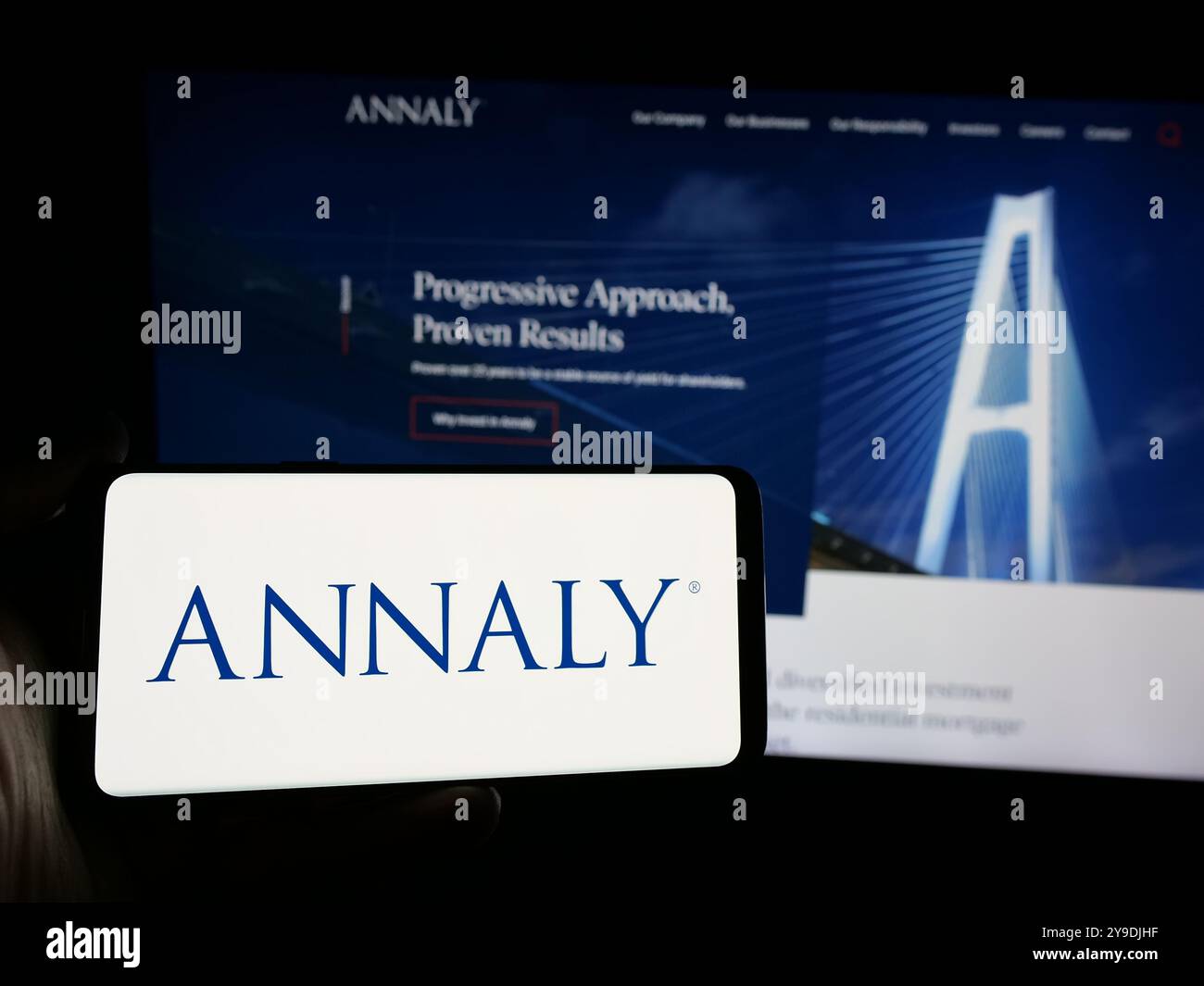 Annaly logo hi-res stock photography and images - Alamy