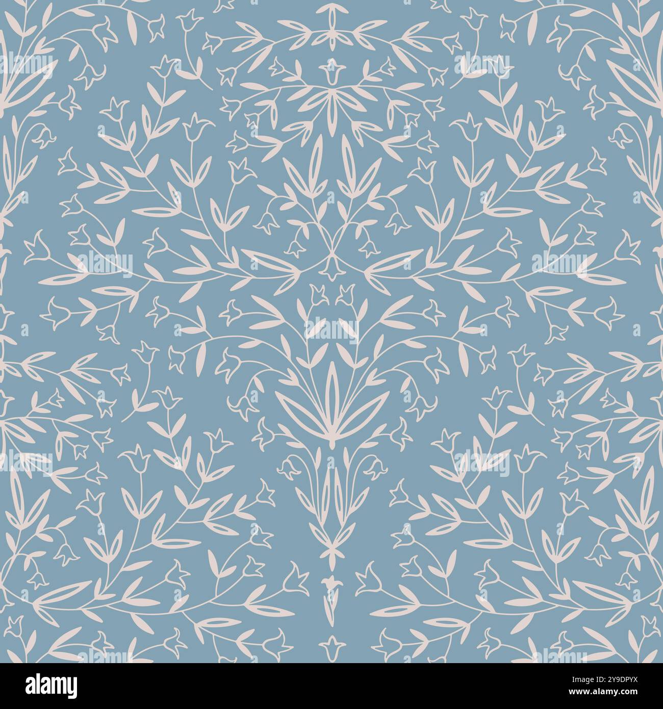 Scale-like or fan floral pattern. Delicate white floral motifs and ...