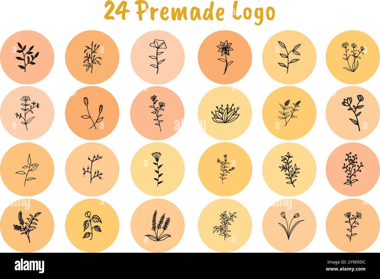 Premade Logo vector Stock Vector Image & Art - Alamy