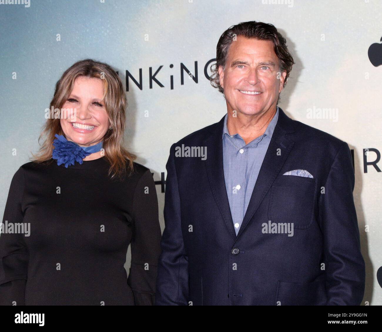 Ca. 08th Oct, 2024. Gigi Rice, Ted McGinley at arrivals for Apple TV  SHRINKING Red Carpet Premiere, Pacific Design Center, Los Angeles, CA, October 08, 2024. Credit: Priscilla Grant/Everett Collection/Alamy Live News Stock Photo