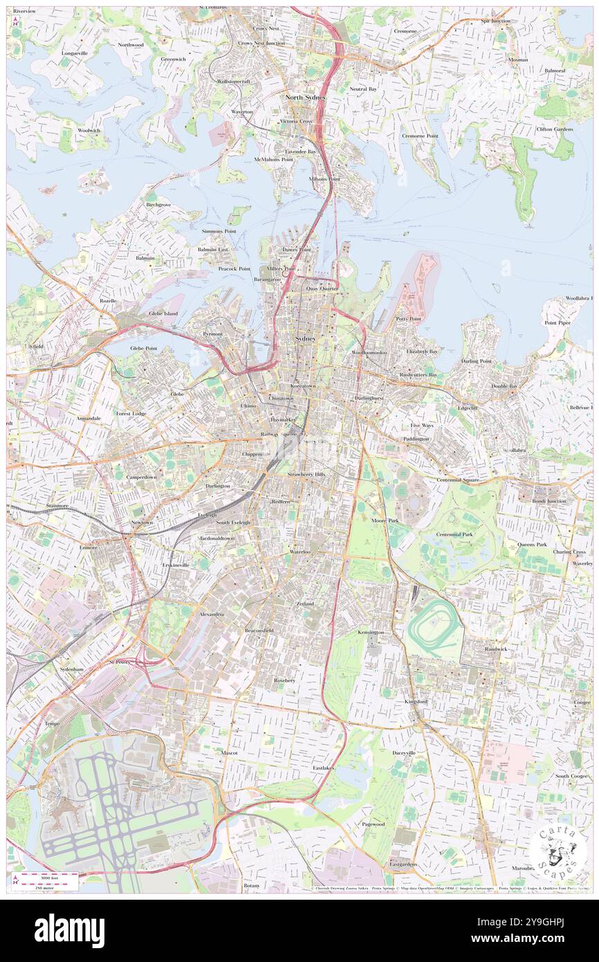 Devonshire Street, City of Sydney, AU, Australia, New South Wales, S 33 53' 8'', N 151 12' 26'', map, Cartascapes Map published in 2024. Explore Cartascapes, a map revealing Earth's diverse landscapes, cultures, and ecosystems. Journey through time and space, discovering the interconnectedness of our planet's past, present, and future. Stock Photo