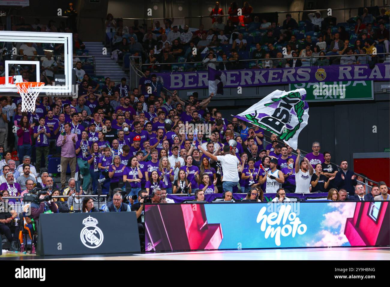 Madrid, Spain. 10th Oct, 2024. 10th October 2024; Wizink Center; Madrid, Spain; Turkish Airlines Euroleague Basketball; Spain, Real Madrid vs Partizan Mozzart Belgrade;Euroleague Basket Real Madrid v Partizan Belgrade 900/Cordon Press Credit: CORDON PRESS/Alamy Live News Stock Photo