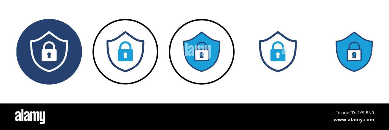 Security icon vector. protection icon. privacy. vpn Stock Vector
