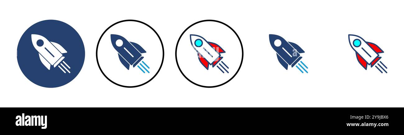 Rocket icon vector. Startup icon vector Stock Vector Image & Art - Alamy