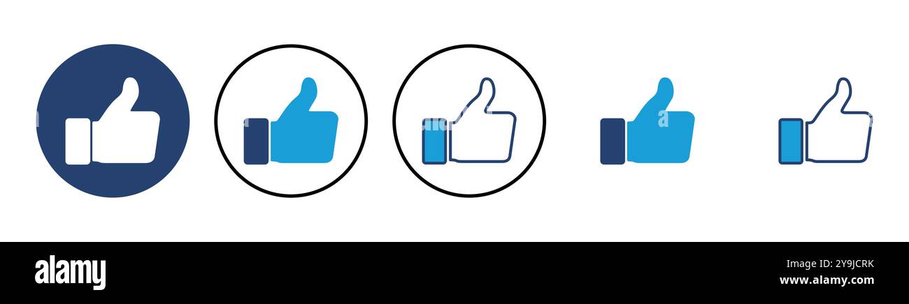 Thumbs up icon vector. Hand like. Like icon vector Stock Vector Image ...