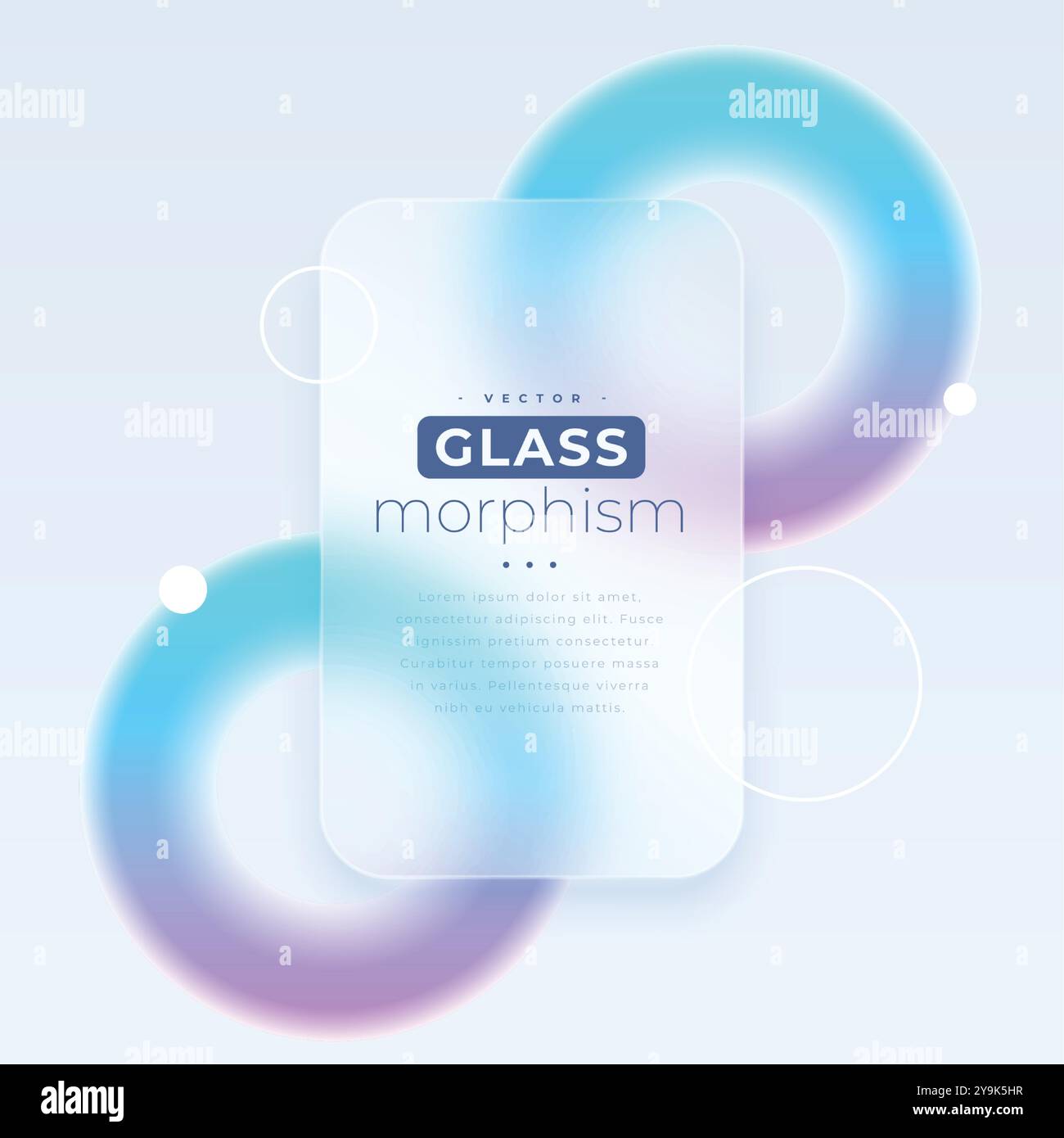 futuristic glass morphism background with glowing gradient design ...